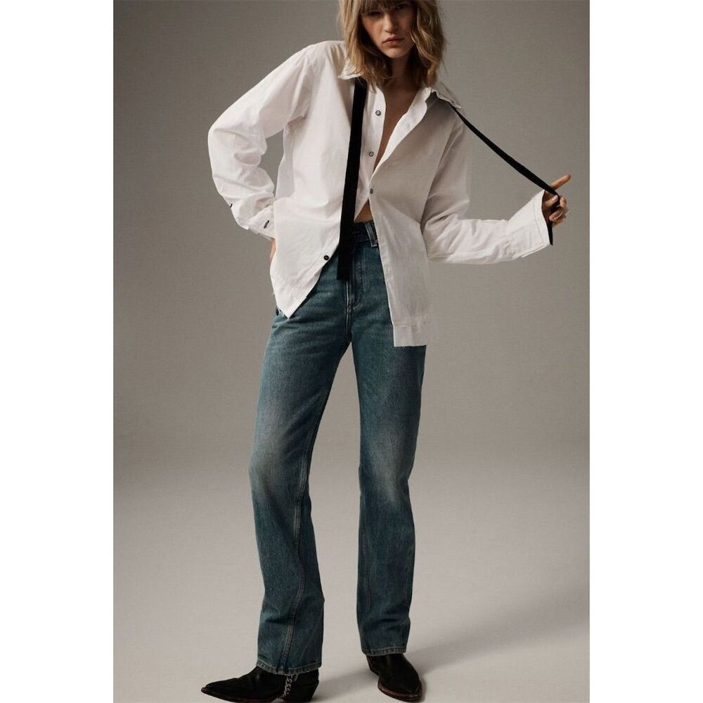 NWOT Free People We The Free Xena Slim Straight Sz 33 $98 Sold out